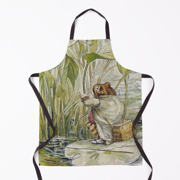 Item preview, Beatrix Potter Vintage Mr. Jeremy Fisher Frog on Lilly Pad Illustration designed and sold by Pinkmagenta.