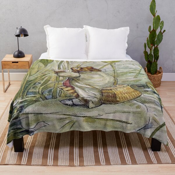 Item preview, Beatrix Potter Vintage Mr. Jeremy Fisher Frog on Lilly Pad  Illustration  designed and sold by Pinkmagenta.