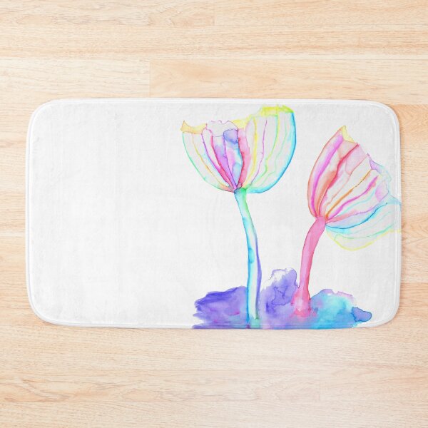 Item preview, Watercolor Mushrooms (Rainbow Coprinoids) designed and sold by RoxyTocin.