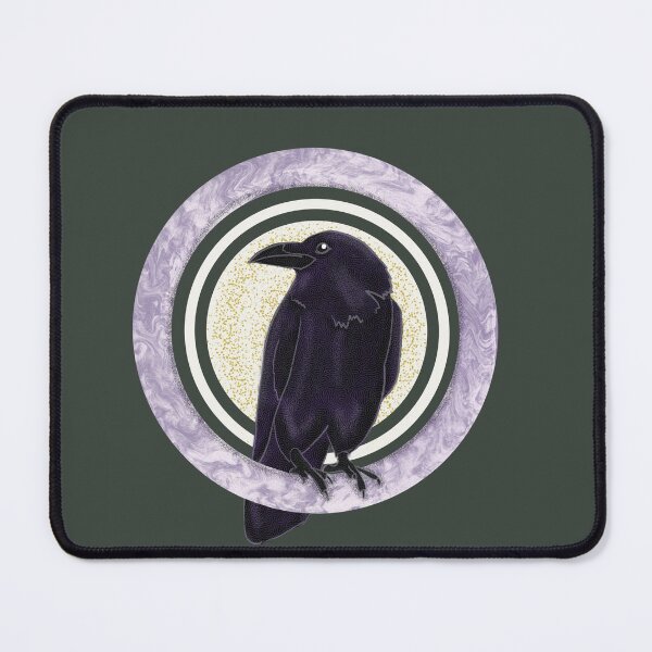 Item preview, Raven Perched on Marble designed and sold by Kaydee Mick.