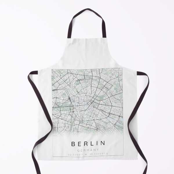 Item preview, Berlin map Scandinavian style designed and sold by DesireeVDA.