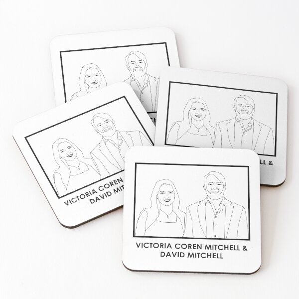 Item preview, Victoria Coren Mitchell & David Mitchell designed and sold by The British Bunny Hop Shop.