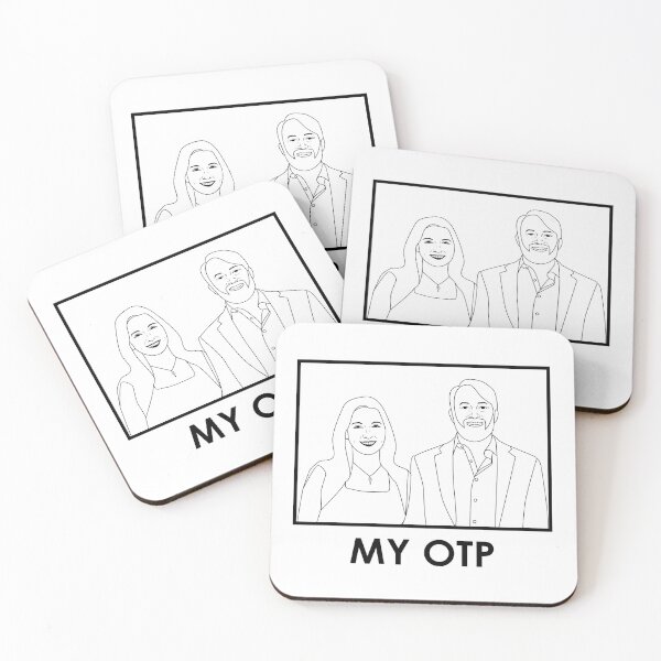 Item preview, Victoria Coren Mitchell & David Mitchell ver 2 designed and sold by The British Bunny Hop Shop.