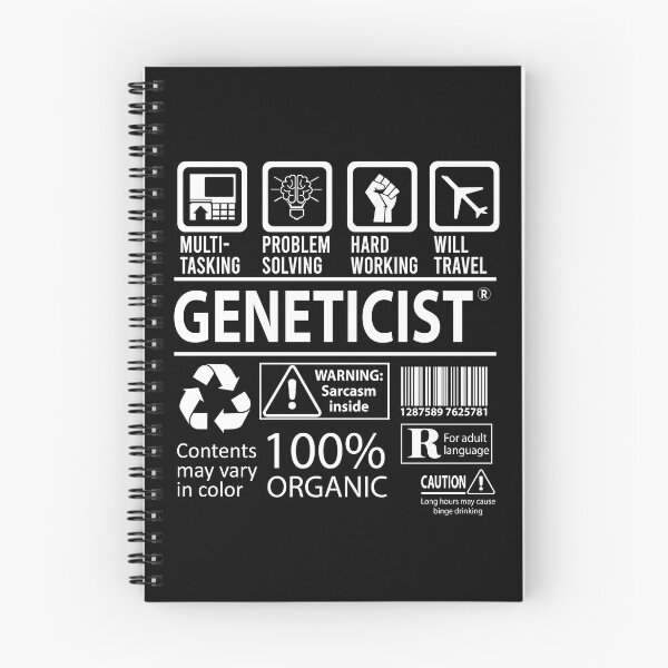 Item preview, Geneticist T Shirt - MultiTasking Certified Job Gift Item Tee designed and sold by oslandefren.