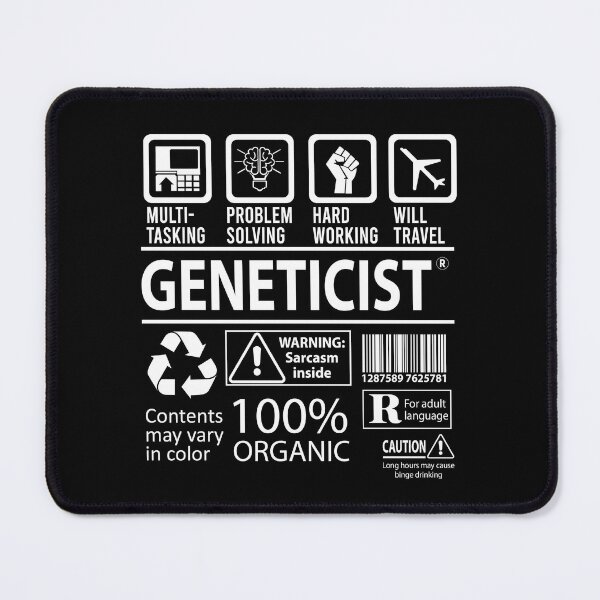 Item preview, Geneticist T Shirt - MultiTasking Certified Job Gift Item Tee designed and sold by oslandefren.