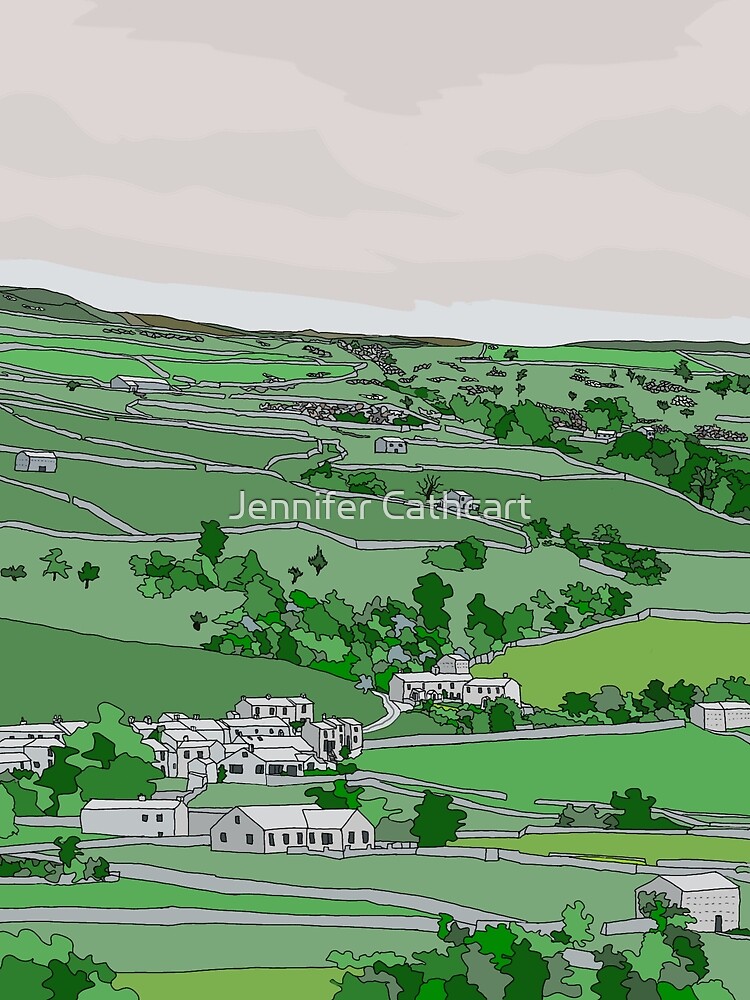 "Swaledale, North Yorkshire looking North" Poster for Sale by