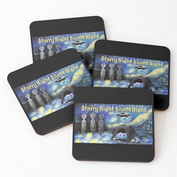 Item preview, Starry Night Silent Night designed and sold by EyeMagined.
