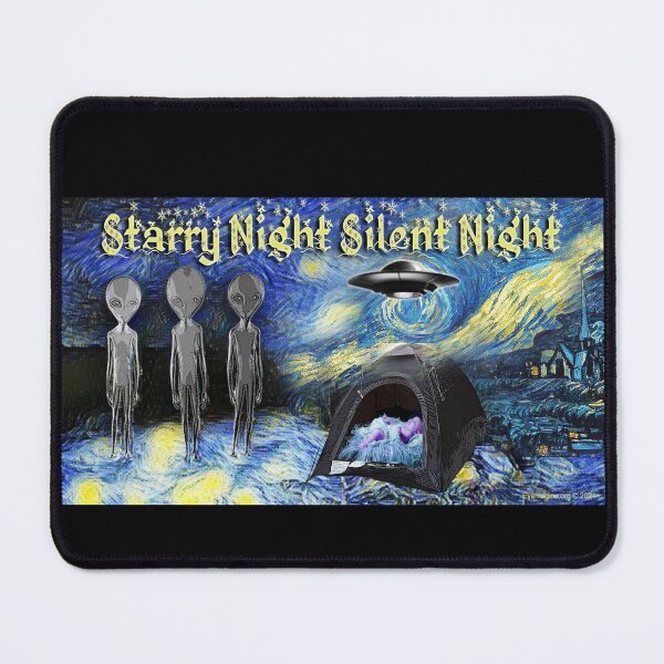 Item preview, Starry Night Silent Night designed and sold by EyeMagined.