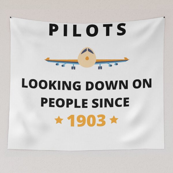 Item preview, pilots looking down on people since 1903 designed and sold by jassine11.