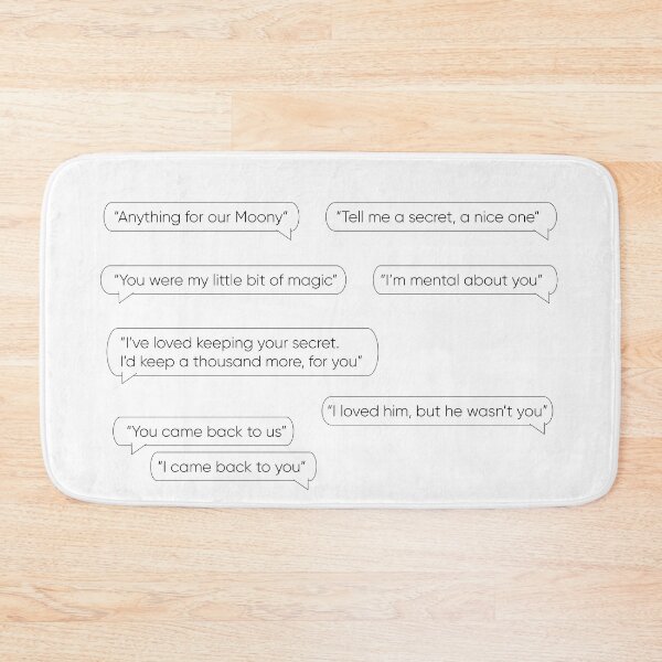 Item preview, All the young dudes phrases designed and sold by Cintia Sanz Alonso.