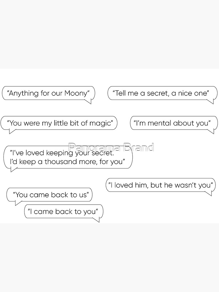 "All the young dudes phrases" Poster for Sale by csanza01 Redbubble