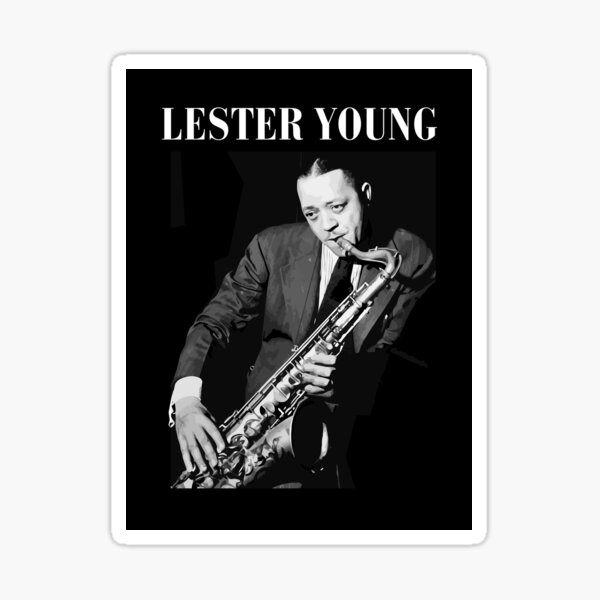 Item preview, Tribute to Lester Young designed and sold by BlackLineWhite.