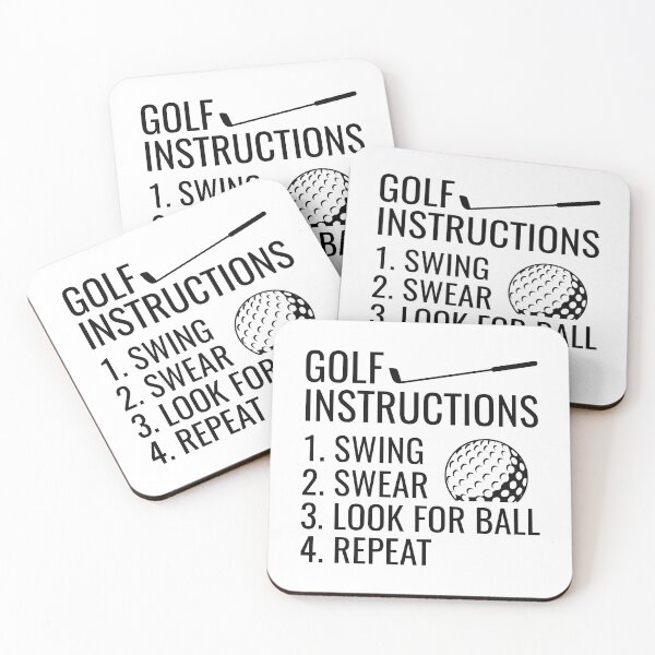 Item preview, Golf Instructions designed and sold by cherrific.