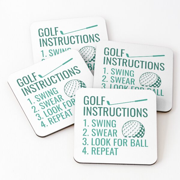 Item preview, Golf Instructions designed and sold by cherrific.