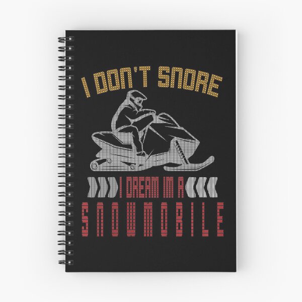 Item preview, i don't snore i dream i'm a snowmobile"ugly christmas" designed and sold by Yanbus.