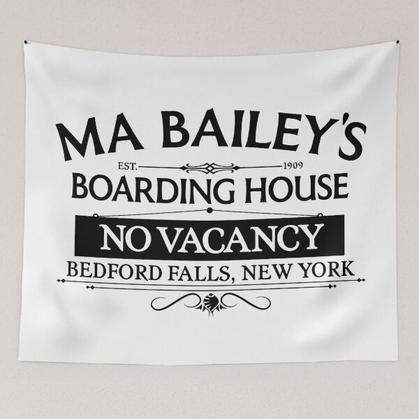 Artikelvorschau, Ma Bailey's Boarding House Bedford Falls, NY entworfen und verkauft von ourkid.
