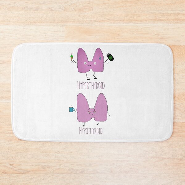 Item preview, Hyperthyroid and hypothyroid  designed and sold by Tamm-art.