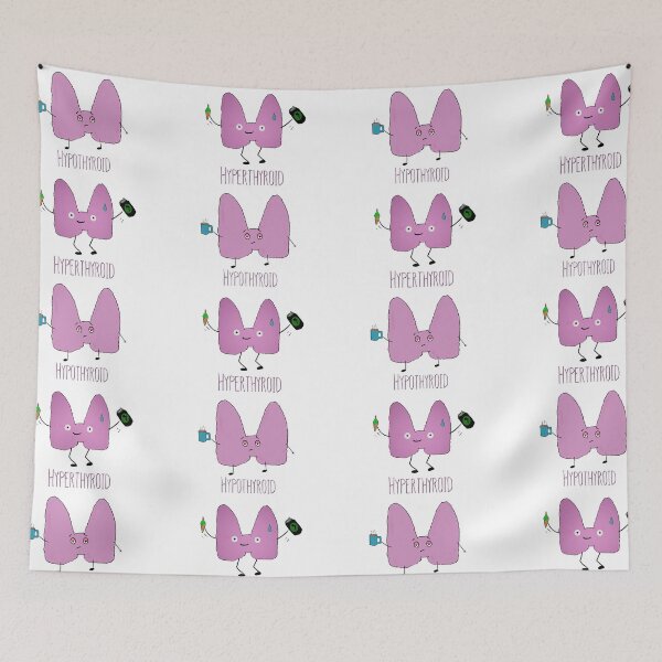 Item preview, Hyperthyroid and hypothyroid  designed and sold by Tamm-art.