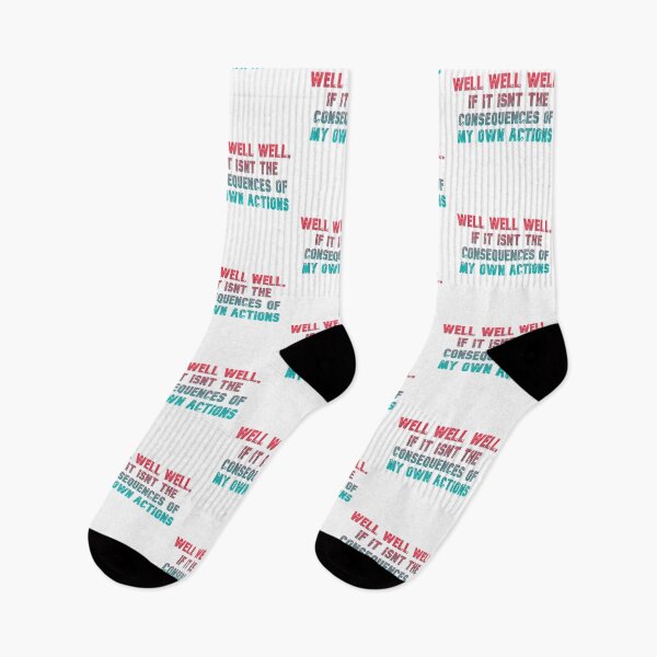 Item preview, Well well well, if it isnt the consequences of my own actions // MEME designed and sold by Designwonders.