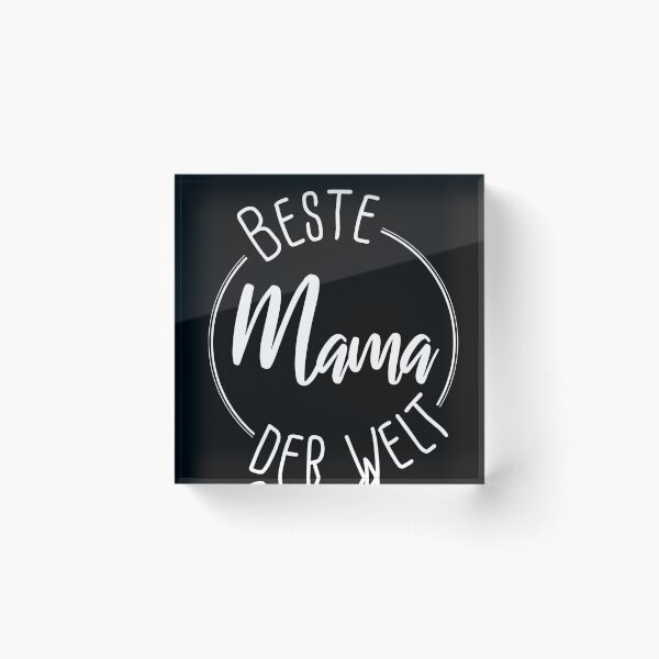 Artikelvorschau, Beste Mama der Welt Muttertag Geburtstag Geschenk entworfen und verkauft von BruSign.