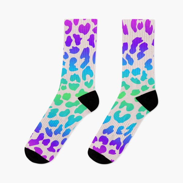 Item preview, Leopard Socks Colorful Pattern Design For Women Men  designed and sold by Dr.YesOrNo.