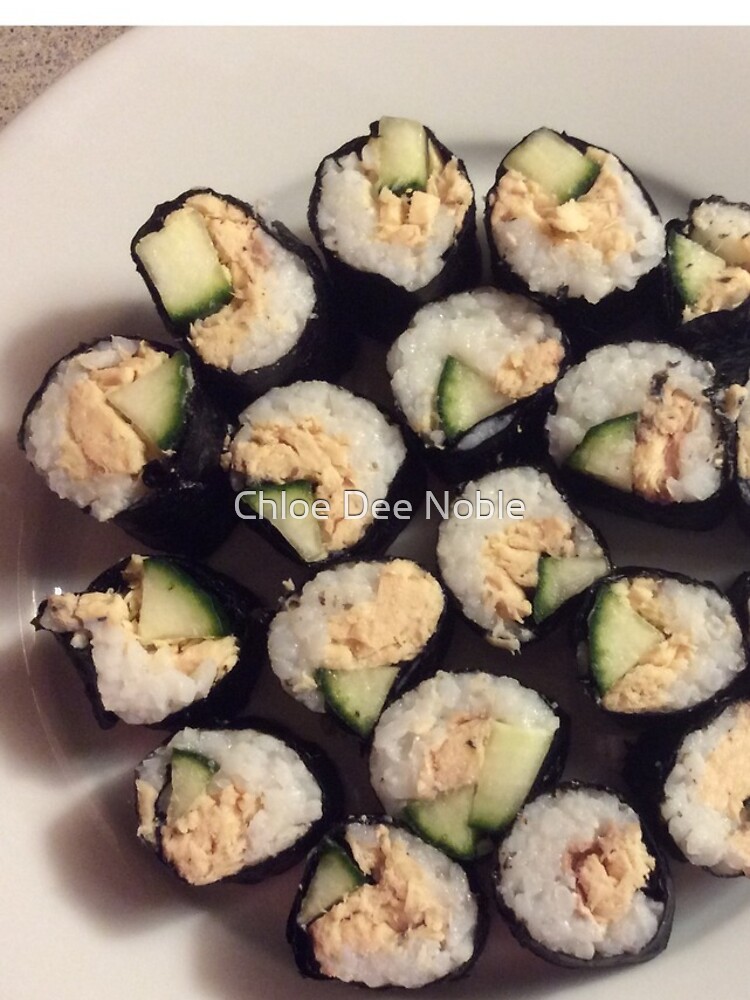 Thumbnail 4 of 4, iPhone Case, “Sushi” ~ She Likes to Cook designed and sold by CarmelArtist.