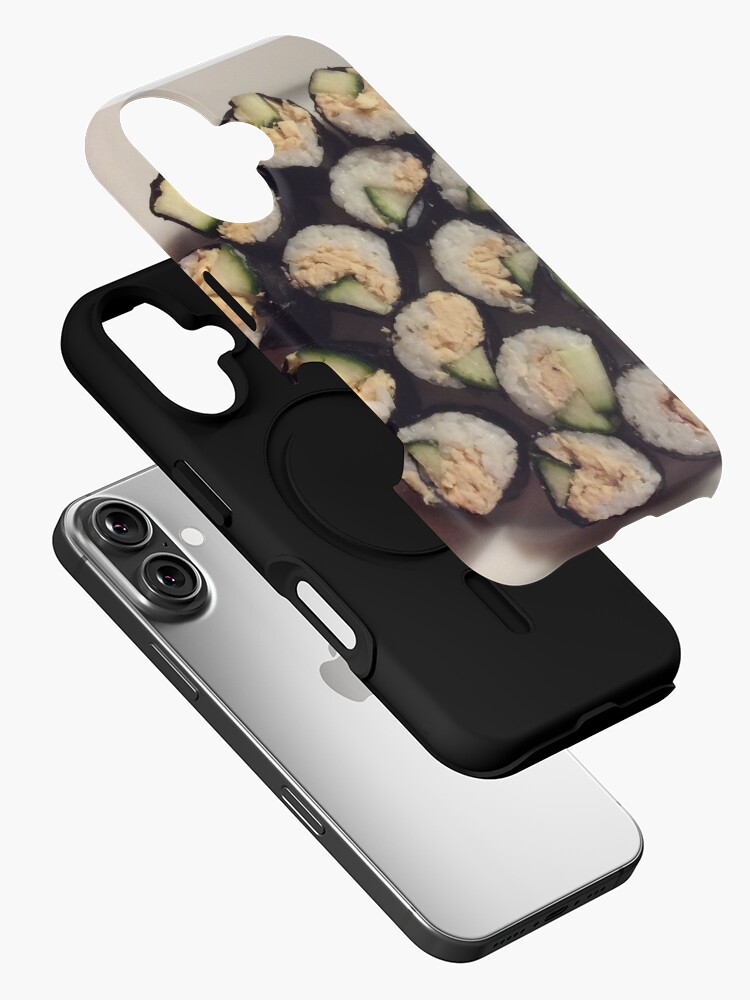 Thumbnail 2 of 4, iPhone Case, “Sushi” ~ She Likes to Cook designed and sold by CarmelArtist.