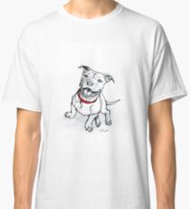 Happy Staffie Classic T-Shirt