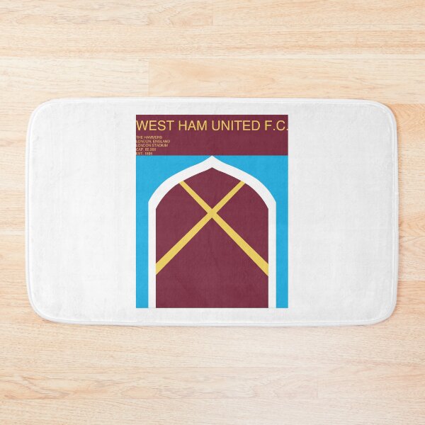 Item preview, W e s t H a m U n i t e d Geometric Minimal Design designed and sold by ShopBensNook.