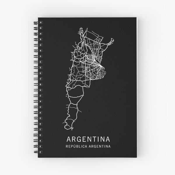 Item preview, Mapa de carreteras de Argentina designed and sold by clarkstpress.