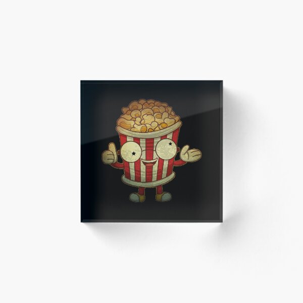 Item preview, POPCORN FUNNY ENTERTAINMENT SNACK // Star Eyes // Retro Design designed and sold by ONLY-E-DE.