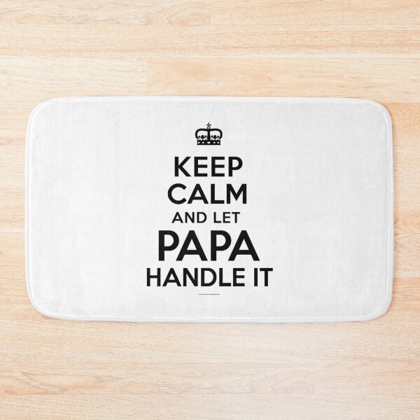 Item preview, Keep Calm Papa  designed and sold by remoteart.