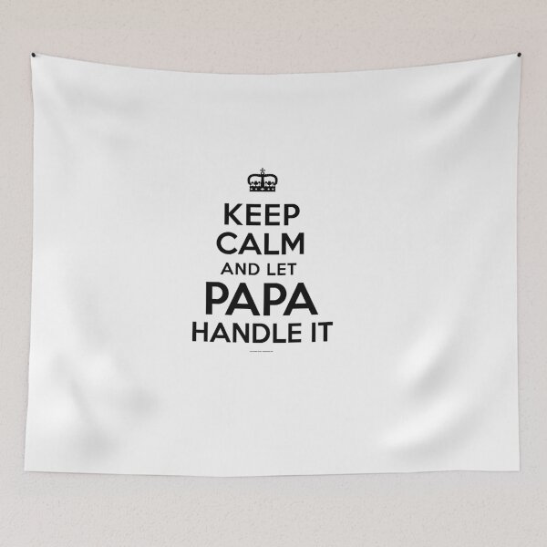 Item preview, Keep Calm Papa  designed and sold by remoteart.