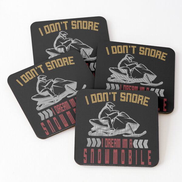 Item preview, i don't snore i dream i'm a snowmobile"ugly christmas" designed and sold by Yanbus.