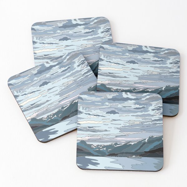 Item preview, Norway: Fjord at evening designed and sold by Jenny Cathcart.