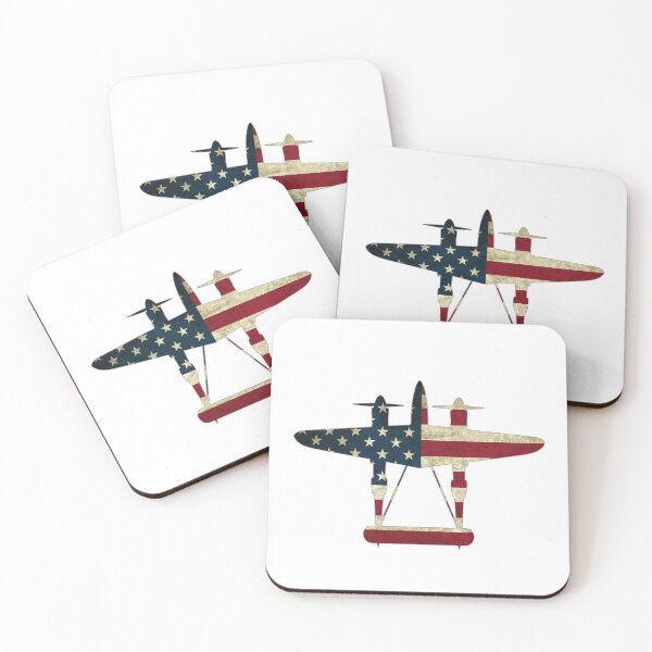 Item preview, Vintage Warbird P38 Lightning USA Patriotic designed and sold by stearman.