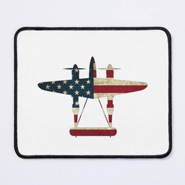 Item preview, Vintage Warbird P38 Lightning USA Patriotic designed and sold by stearman.