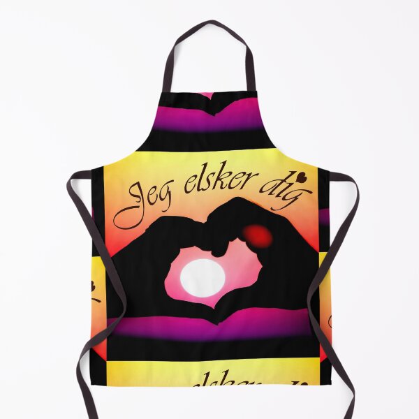 Item preview, Jeg elsker dig ( I love you in Danish) - Pop art designed and sold by Yamy Morrell Art and Design.