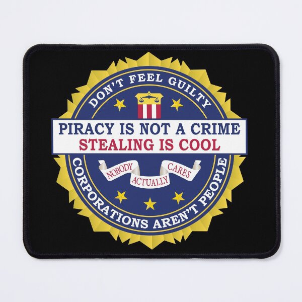 Item preview, FBI Anti-Anti-Piracy designed and sold by jacby.