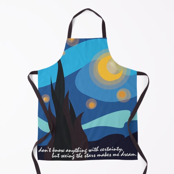 Item preview, Starry Night (quote) - Art is life. designed and sold by TheQuirkySide.