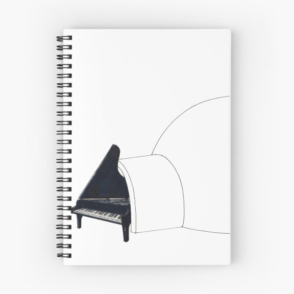 Item preview, Igloo and a piano surreal scene, Yornel Martinez designed and sold by The Sr Corchea Backroom Art.