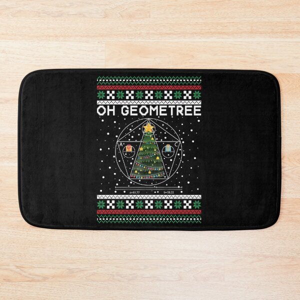 Item preview, Oh Geometree Funny Geometry Math Science Teacher Christmas ugly Xmas sweater designed and sold by shopAOKs.