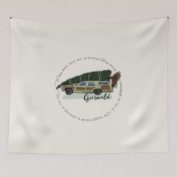 Item preview, Christmas Vacation: Christmas tree on the car designed and sold by GinaBirki.