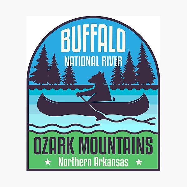 Item preview, Buffalo National River designed and sold by studio838.