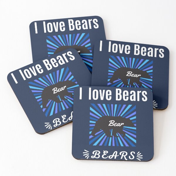 Item preview, Wanderlust California Bear Silhouette with Mountains Landscape, Blue Bear Walking in the Wild designed and sold by BronikowskiART.