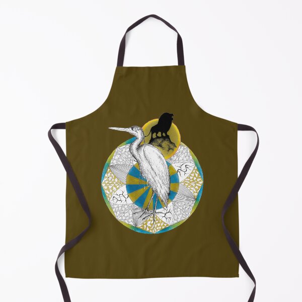 Item preview, Alchemy of the Forest: Heron & Lion designed and sold by Kat Novotna.
