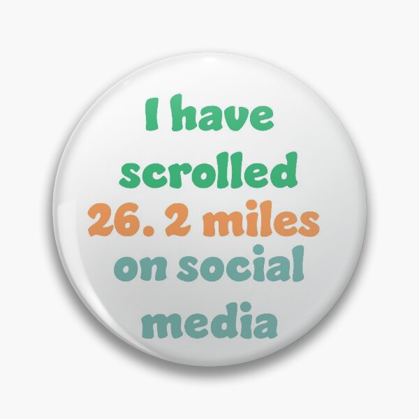Item preview, 26.2 Miles on Social Media designed and sold by BullishGraphics.