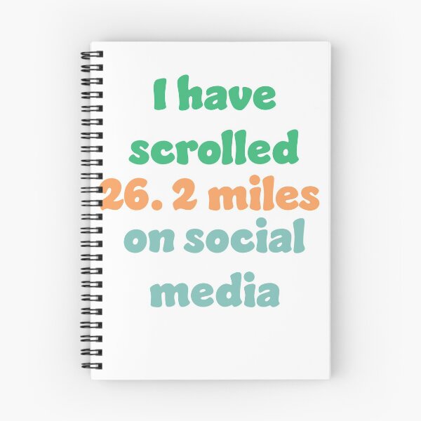 Item preview, 26.2 Miles on Social Media designed and sold by BullishGraphics.