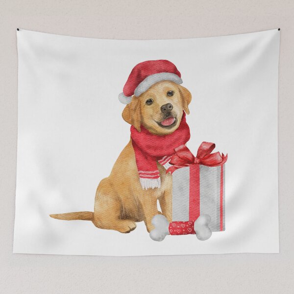 Item preview, Cute Christmas Dog designed and sold by Caroodoo.