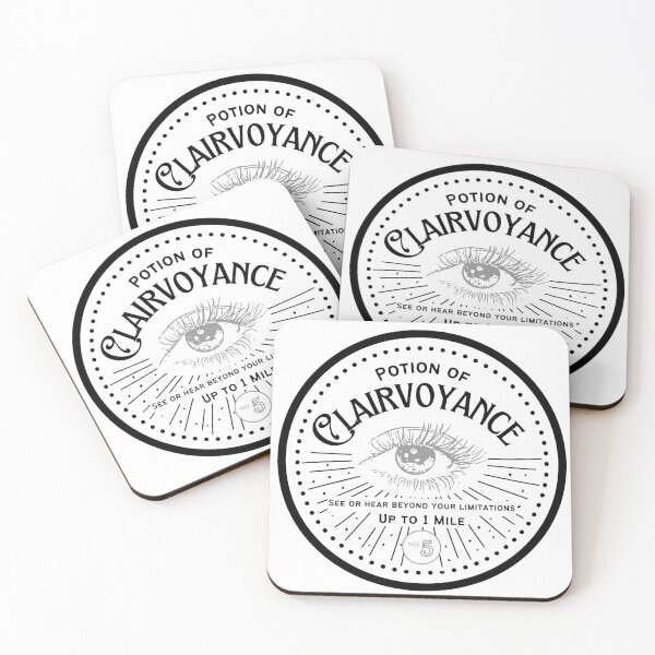 Aperçu de l'œuvre Potion de clairvoyance : version noire créée et vendue par Milmino.
